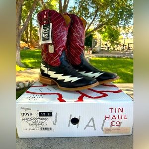 Men’s tin haul boots